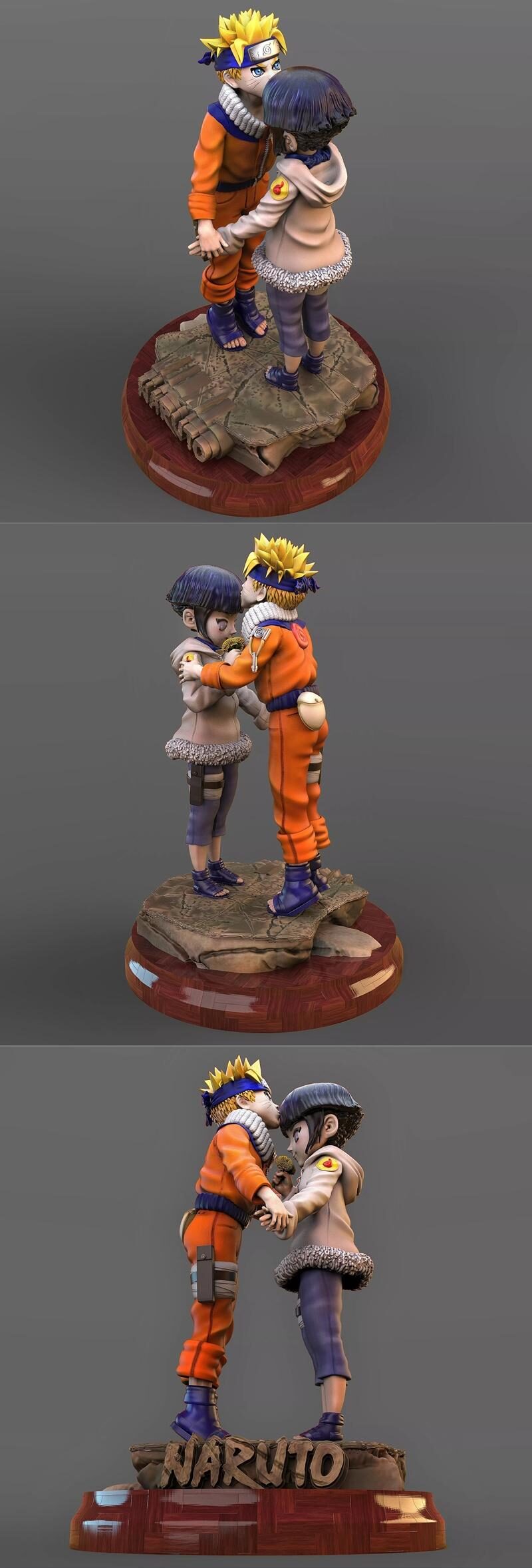 Naruto – Hinata – 3D Print Model | STL3DPRO